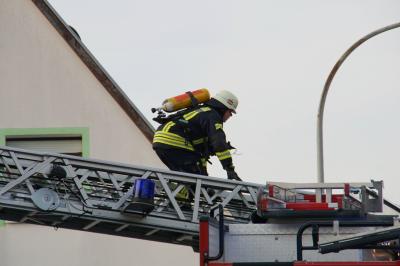 Neuenbuerg-Arnbach: Wohnungsbrand eines aelteren Gebaeude - ein verstorbener Hund
